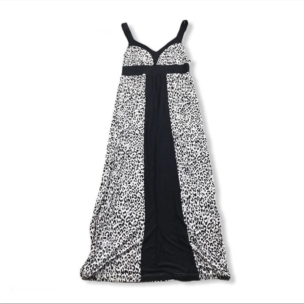 Half moon maxi dress